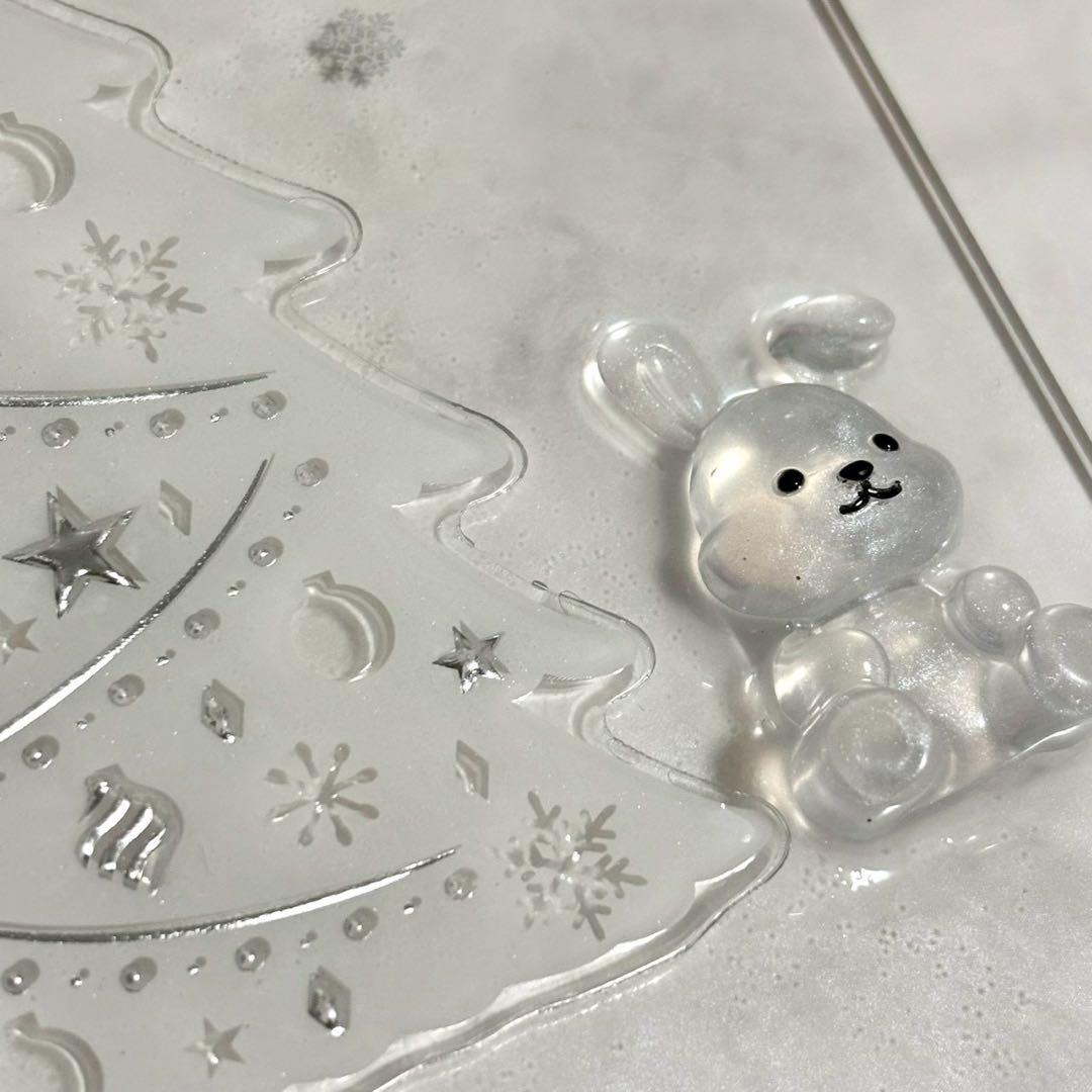 ✨milmil ✨A6 アクリルレジンバインダー　リング付き×2セット