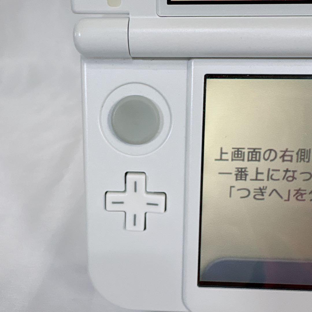 Newニンテンドー3DSLL パールホワイト　充電器付