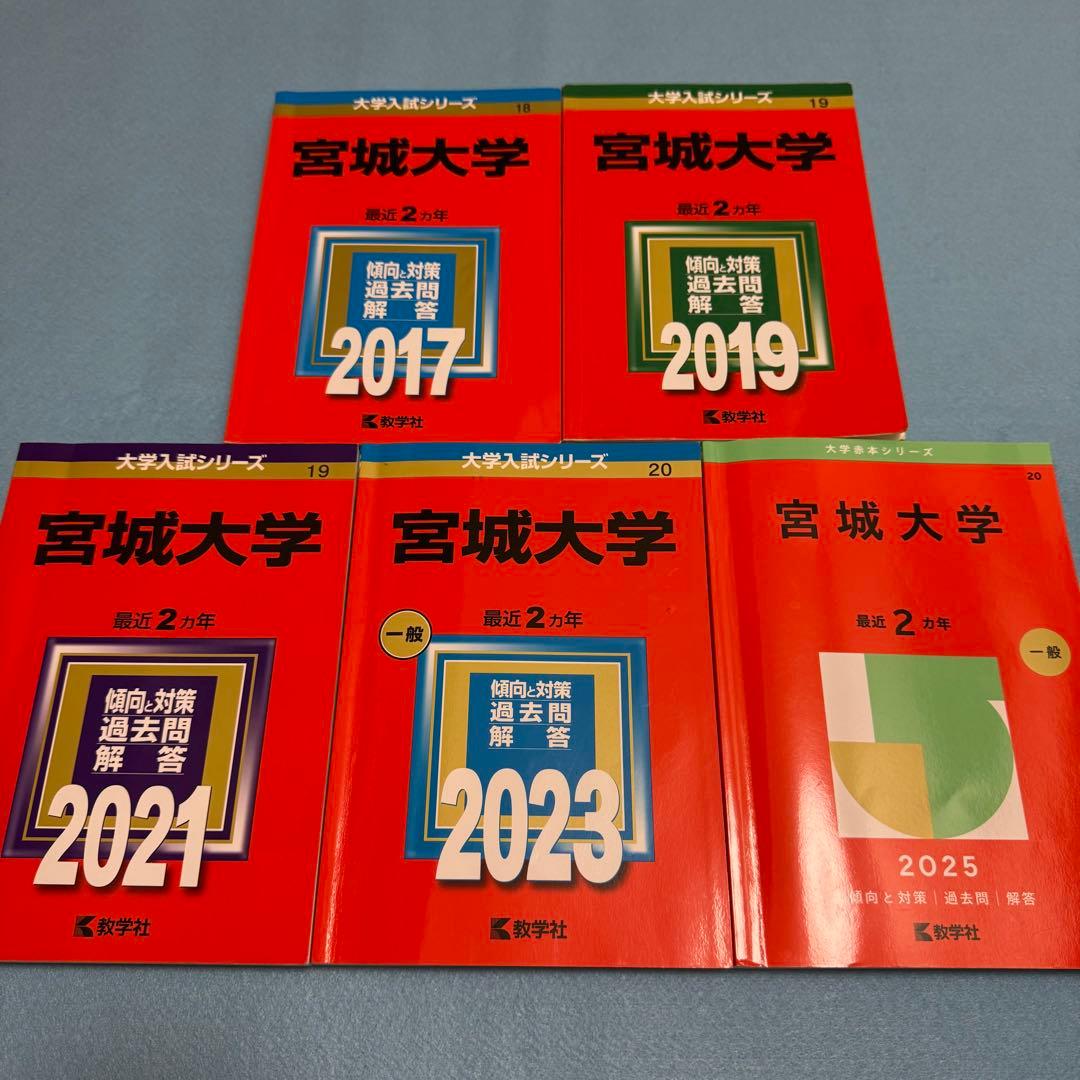赤本　宮城大学　2015年～2024年 10年分