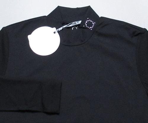 新品 ヘンリークラブ ゴルフ　ナイロンベア天竺 モック長袖シャツ/40(M)