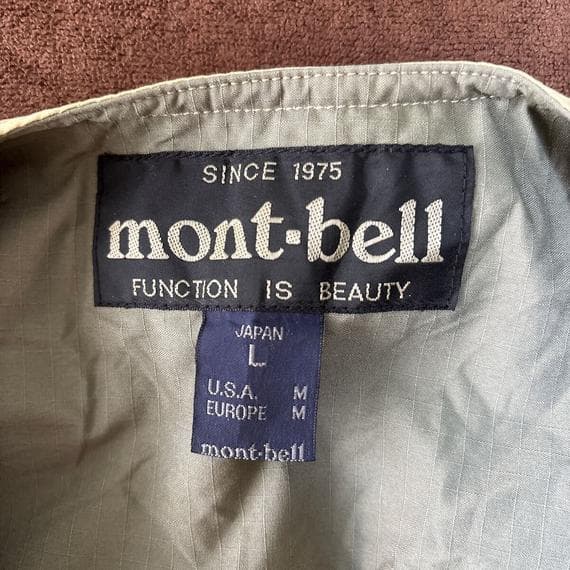 montbell フィッシングベスト