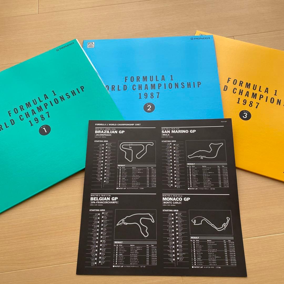 F1 音源　レコード3枚セット