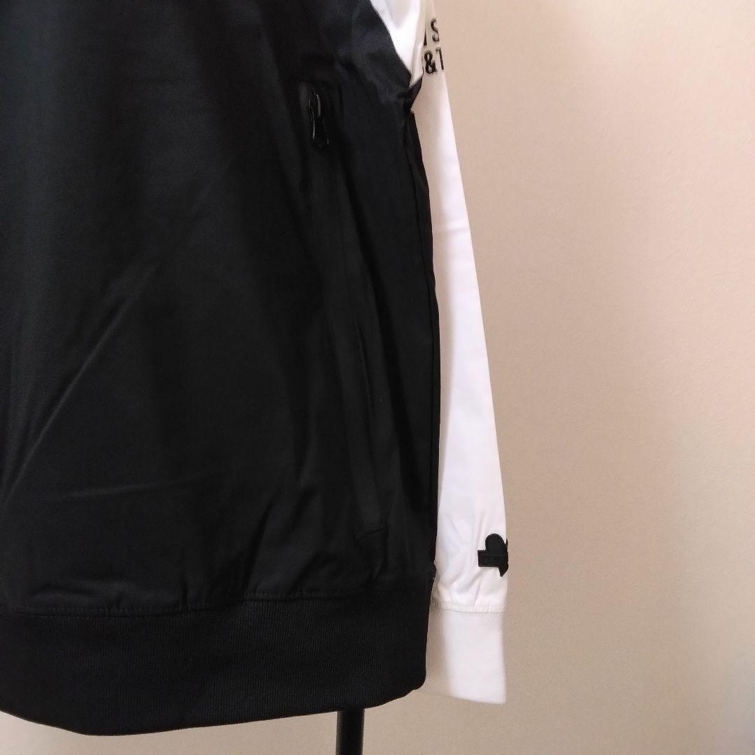 [サンプルSALE /D341 ] LUXE/R ナイロン布帛プルパーカーWH