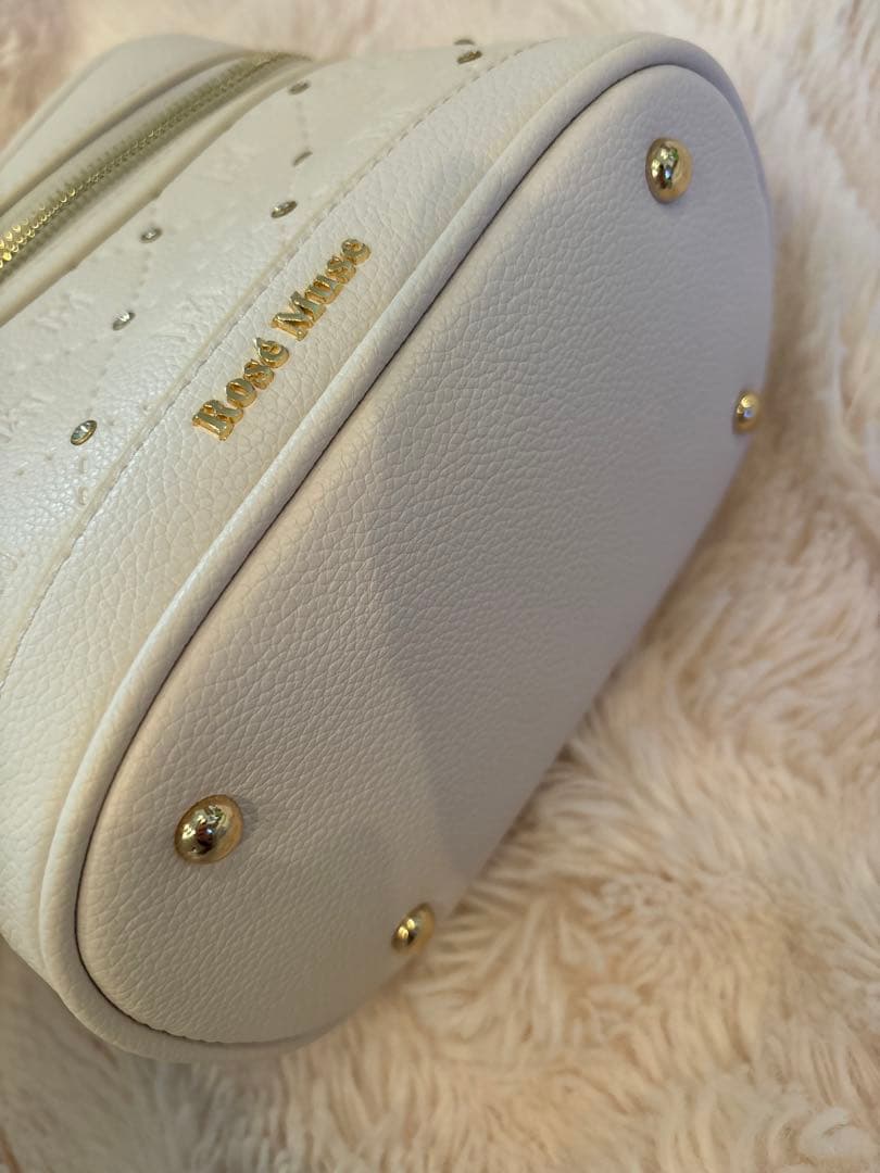 バッグ rosemuse bijou vanity bag ivory
