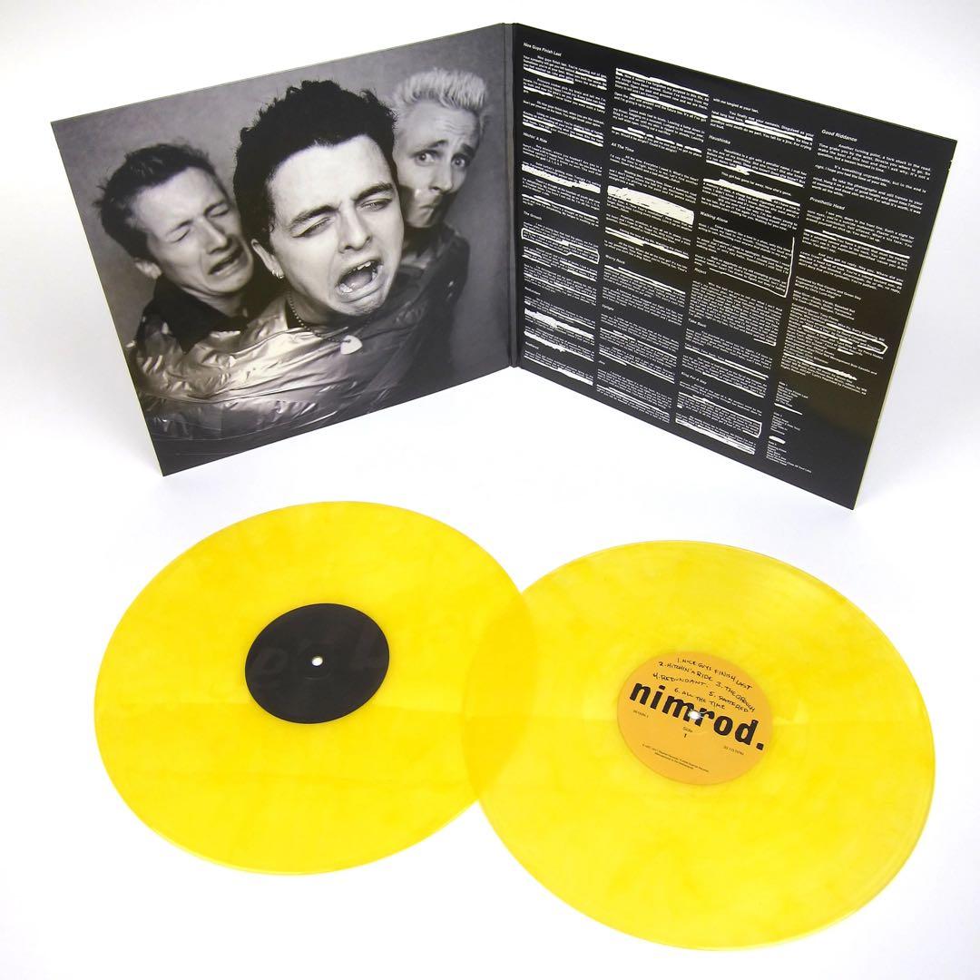 Green Day nimrod. 20周年記念アナログレコード ニムロッド