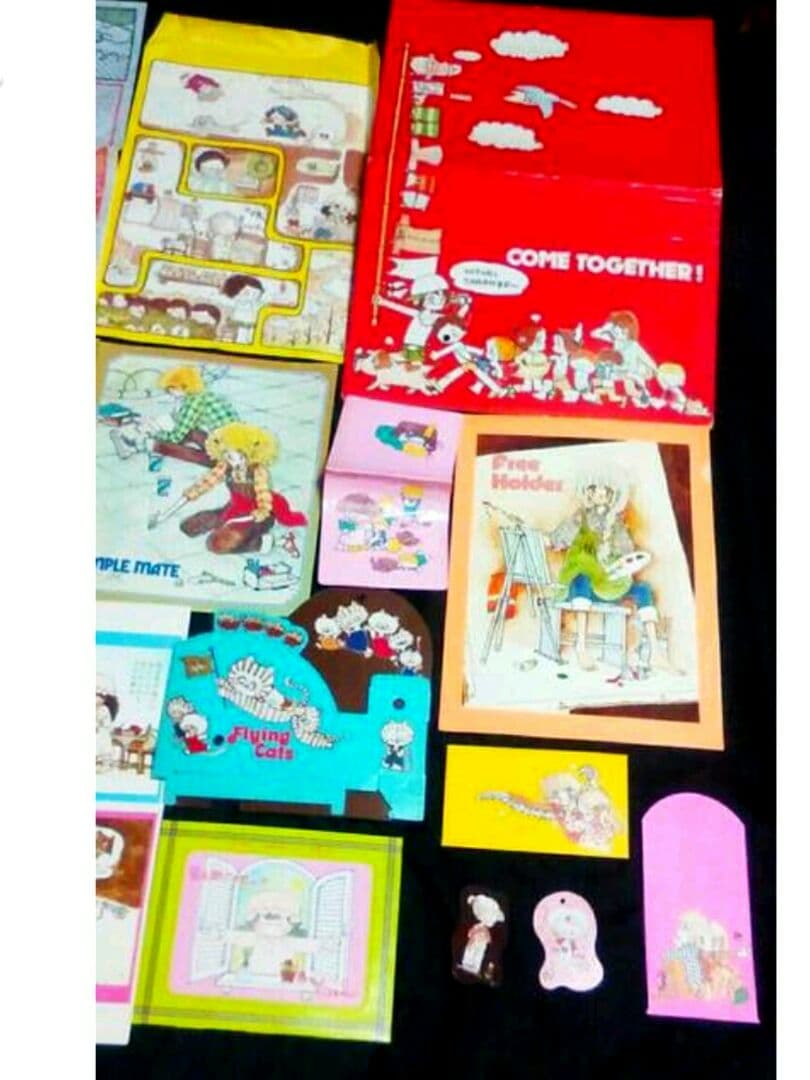 田渕由美子 りぼん 付録 昭和レトロ 大量 まとめ売り セット ファイル バッグ
