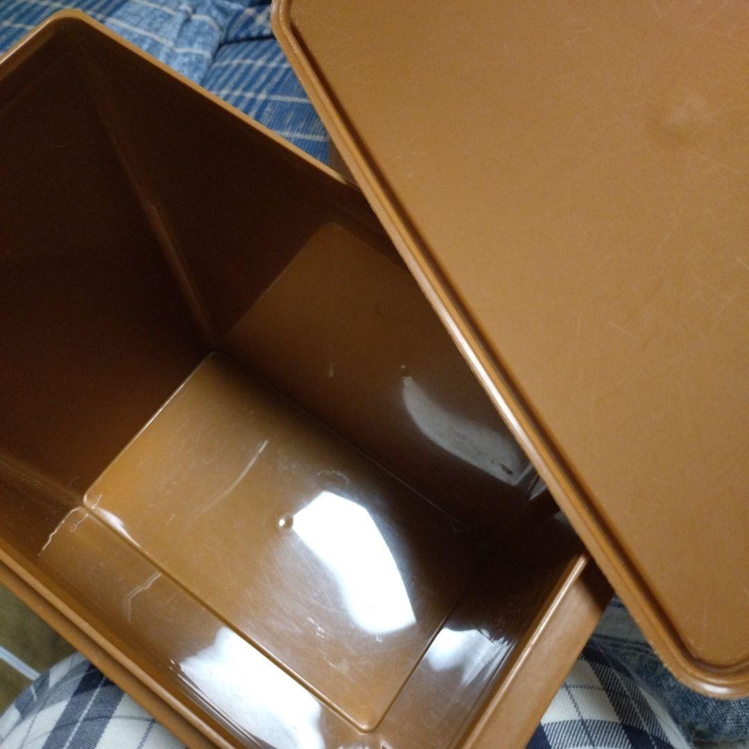 Tupperware ブラウン 食品保存容器 3個セット　H33×W27×D17
