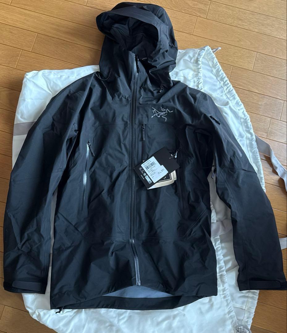 スキー ARC'TERYX Rush Jacket Men Black Size S