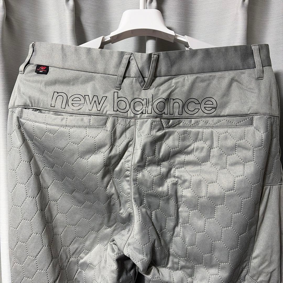 New Balance ゴルフ パンツ 中綿 キルティング テーパード 防寒