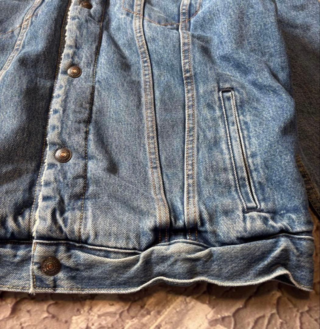 Levi's リーバイス premium デニムジャケット gジャン ボア L