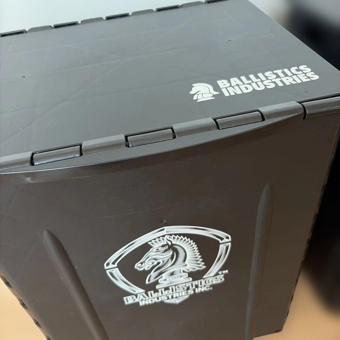 BALLISTICS バリスティクス　フォールディング スツール ボックス 黒