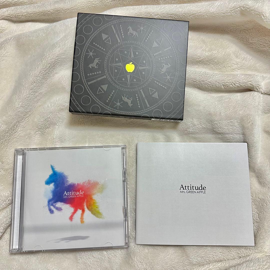 Mrs. GREEN APPLE Attitude 初回限定盤 CD アルバム