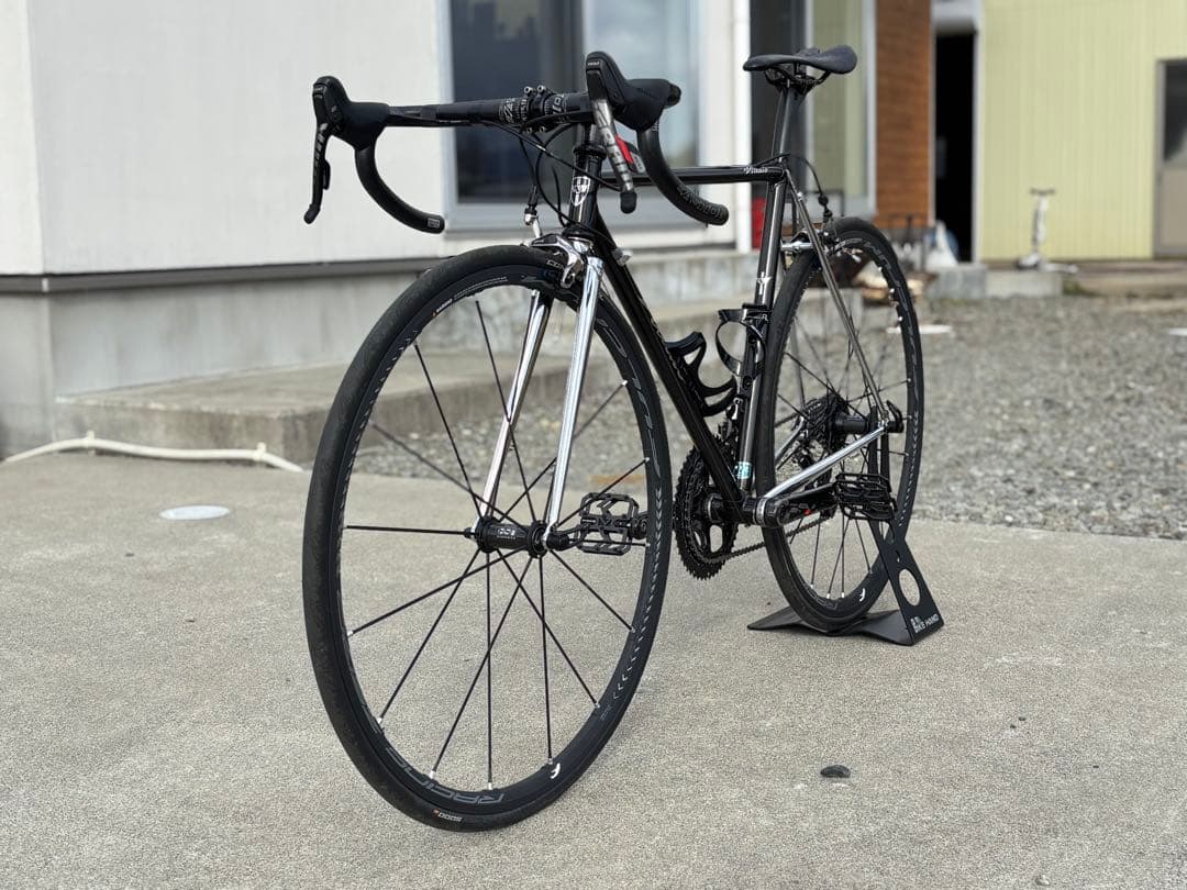 SRAM RED 22 クロモリ　スチール　ロードバイク ブラック