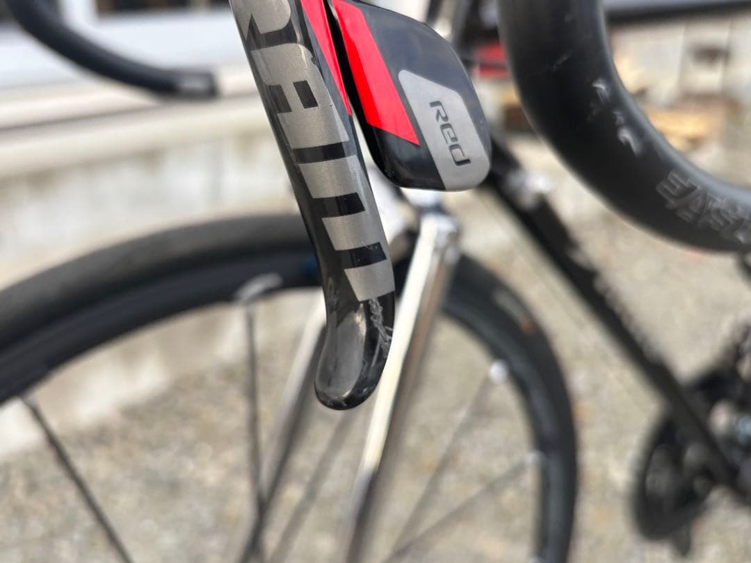 SRAM RED 22 クロモリ　スチール　ロードバイク ブラック