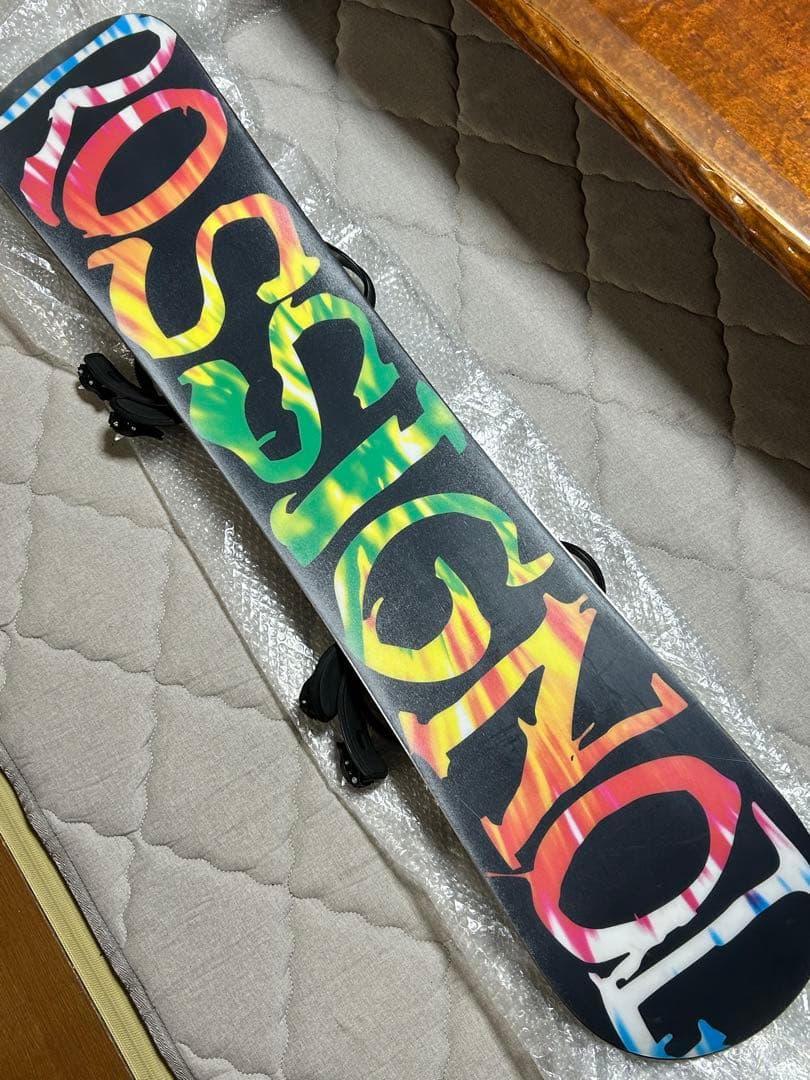 スノーボードバインディング2点セット（グローブ付き）Rossignol Zuma