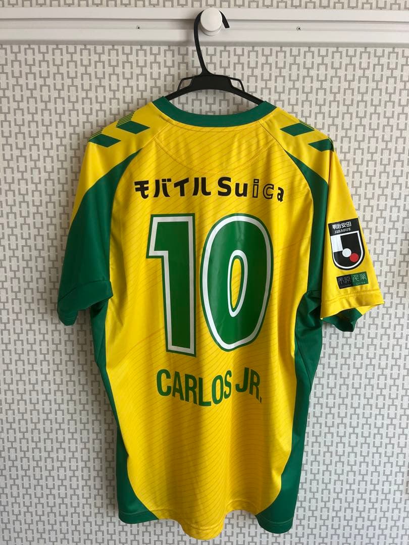 ジェフ千葉　ホームユニフォーム 背番号10 CARLOS JR. XOサイズ