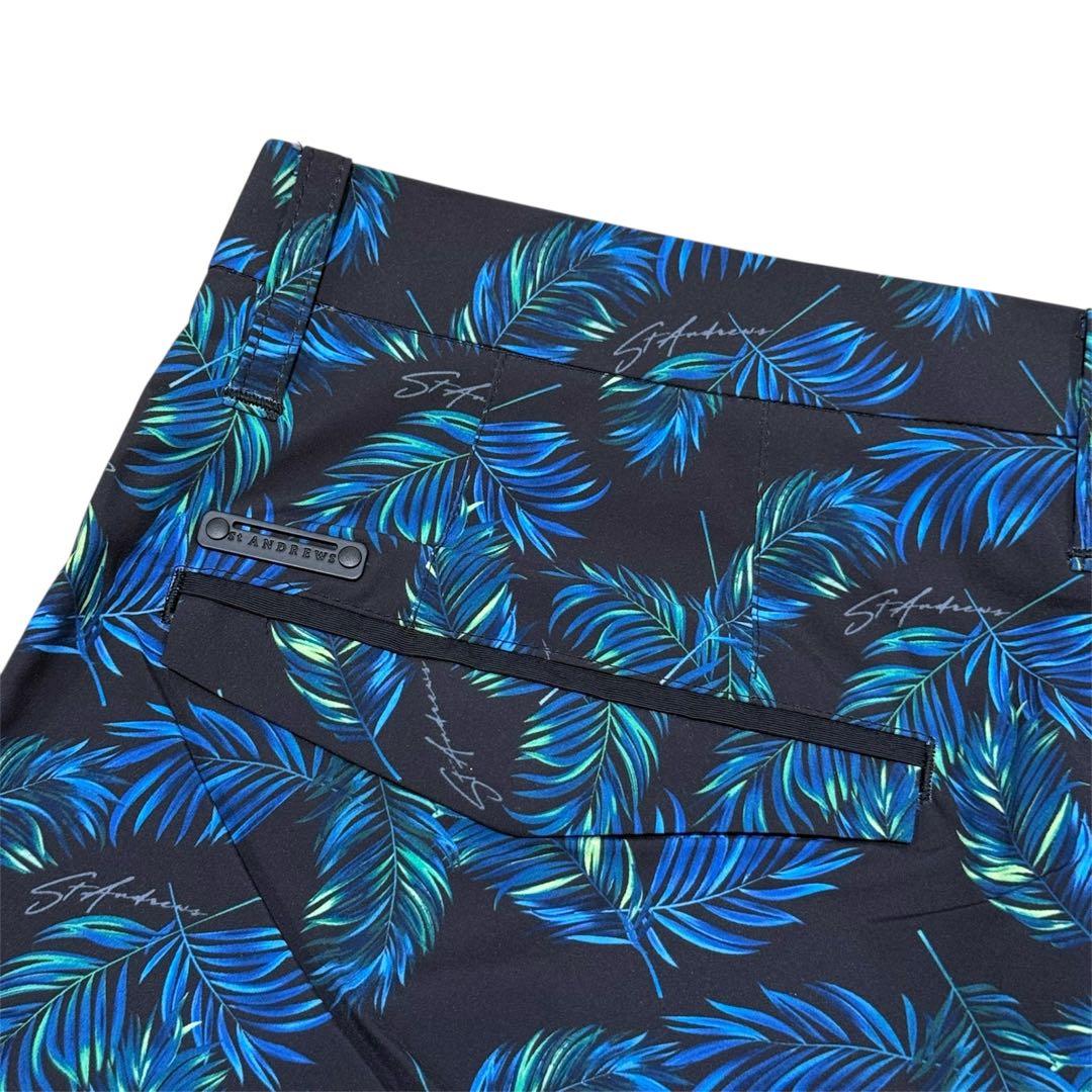 【50％オフ】定価2.1万円　St ANDREWS ゴルフパンツ 柄　メンズ