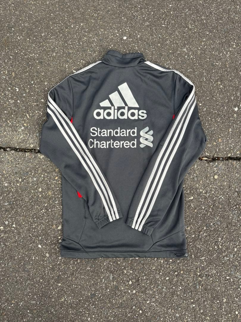 リバプール adidas トレーニングジャケット USA S M 刺繍ロゴ