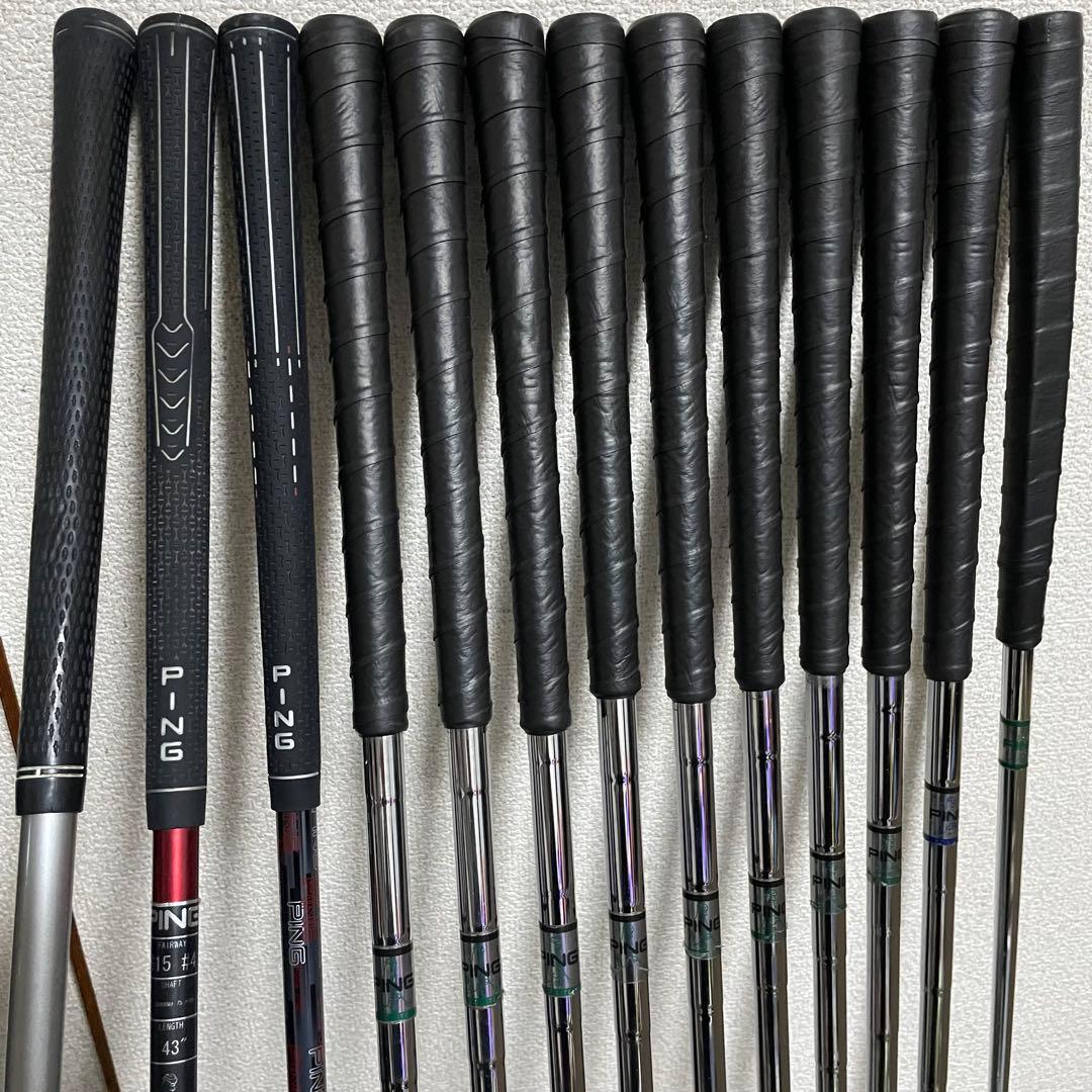 入手困難 レフティ PING 他ブランド混入なし！完璧に揃ったゴルフセット 希少