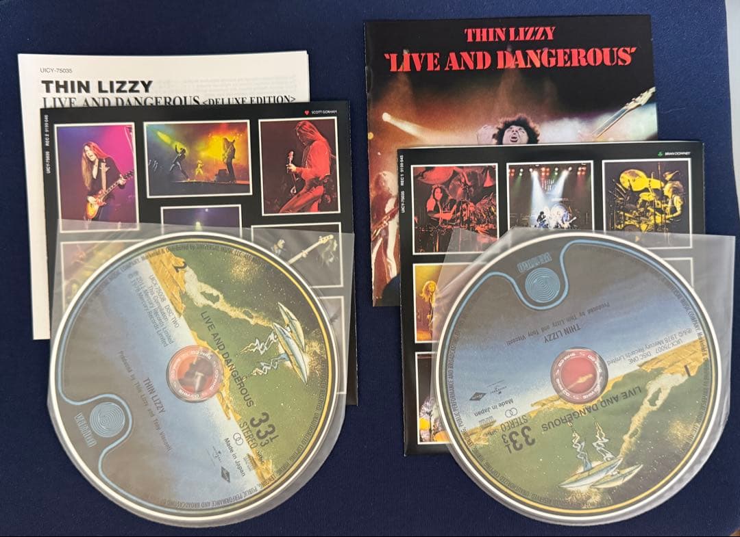 THIN LIZZY/ライヴ・アンド・デンジャラス<デラックス・エディション>