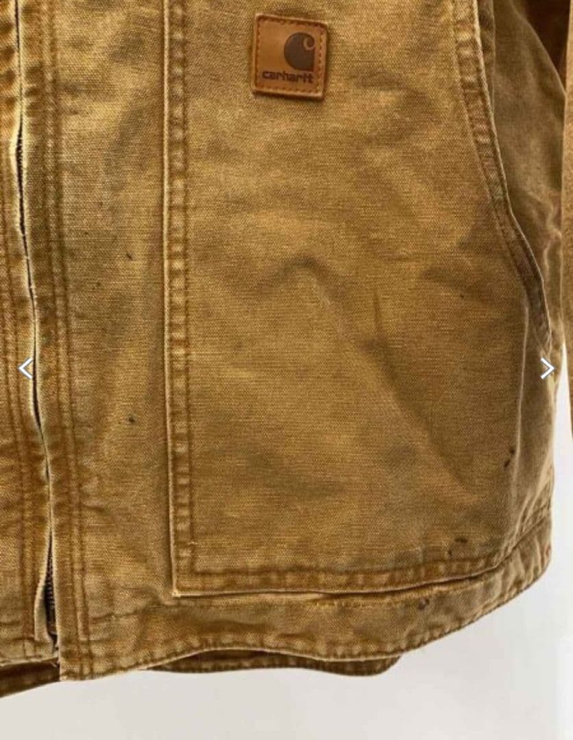 【Carhartt】【希少XLサイズ】【アクティブ】【キャメル】鬼フェード