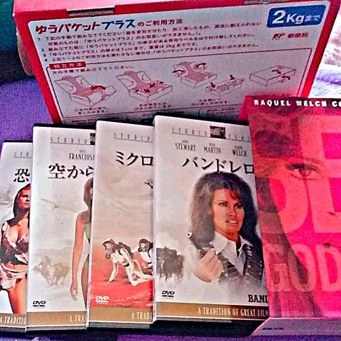 ❣️追悼#ラクエル・ウェルチ#コレクション初回生産限定・4枚組BOX～貴重BOX