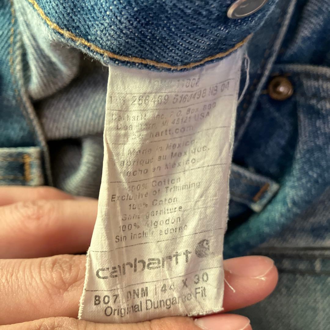 00s Carhartt ダブルニー デニム W44