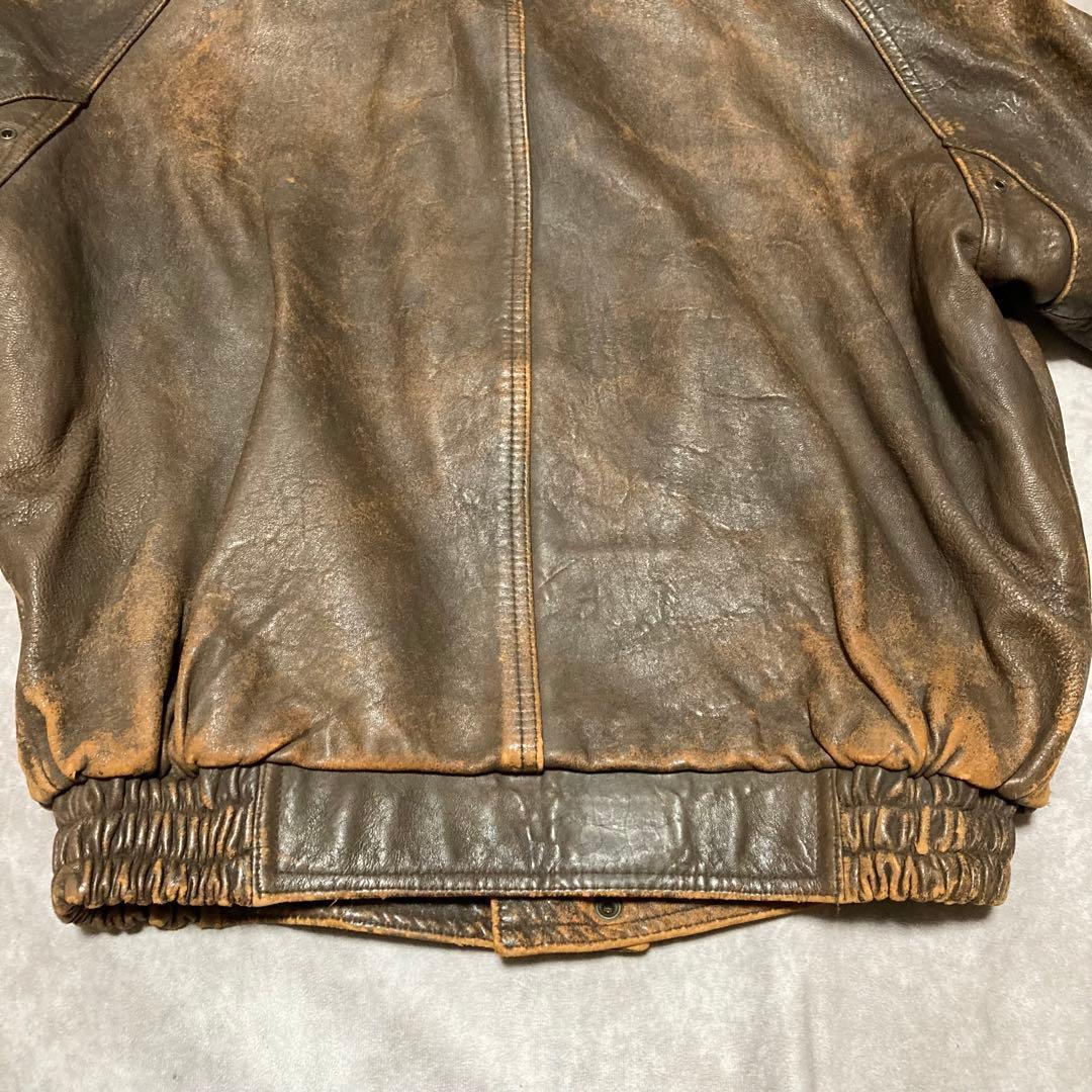 moda italiana （L） G-1　フライトジャケット　シープレザー