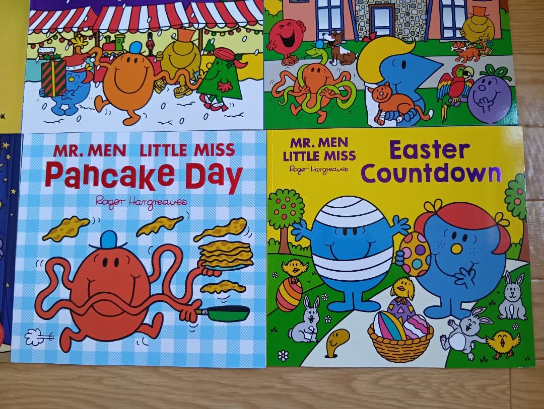 正規品 新品 Mr. Men 大きいサイズ 10冊セット 幼児 洋書 英語 絵本