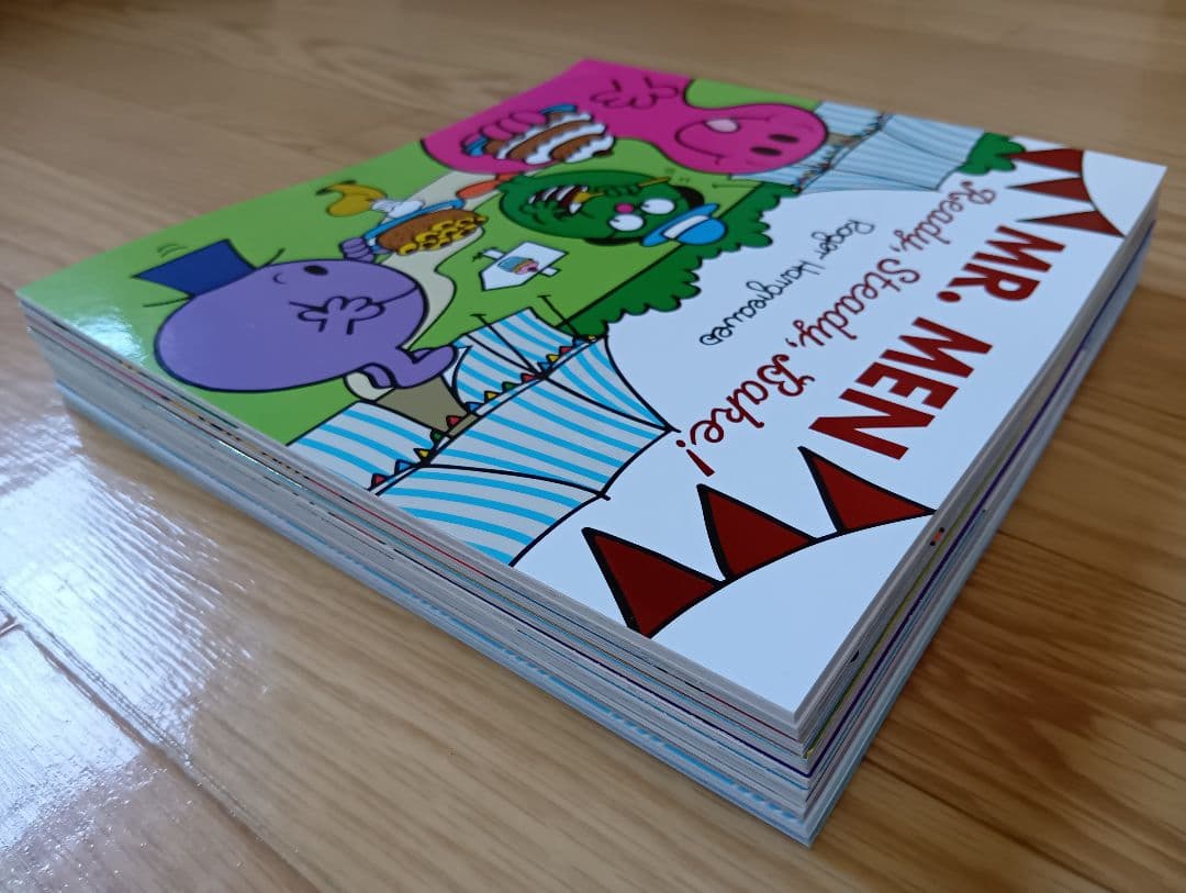 正規品 新品 Mr. Men 大きいサイズ 10冊セット 幼児 洋書 英語 絵本