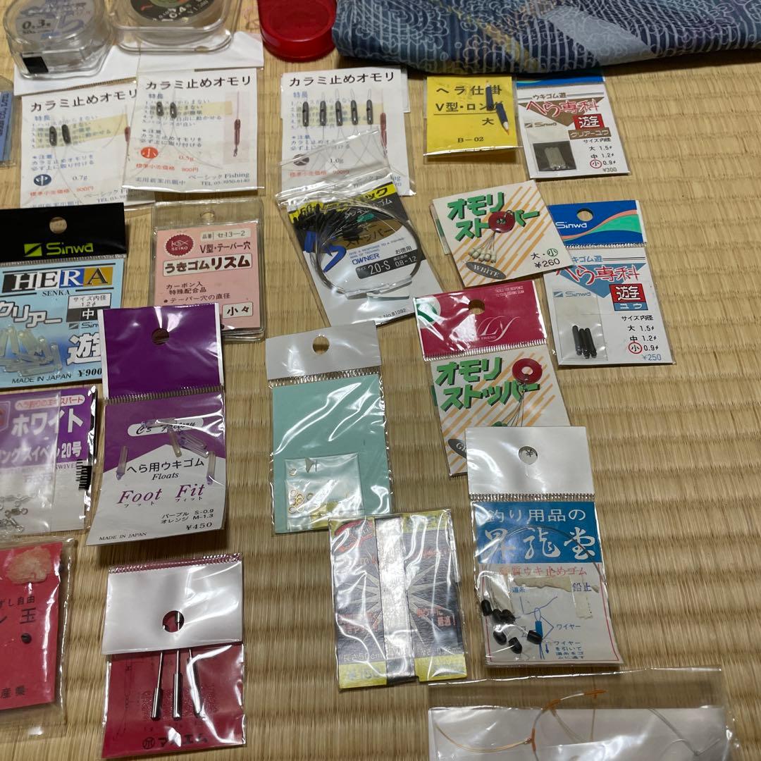 専用。ヘラブナ釣り用道糸、ハリス、ハリ、おもり他