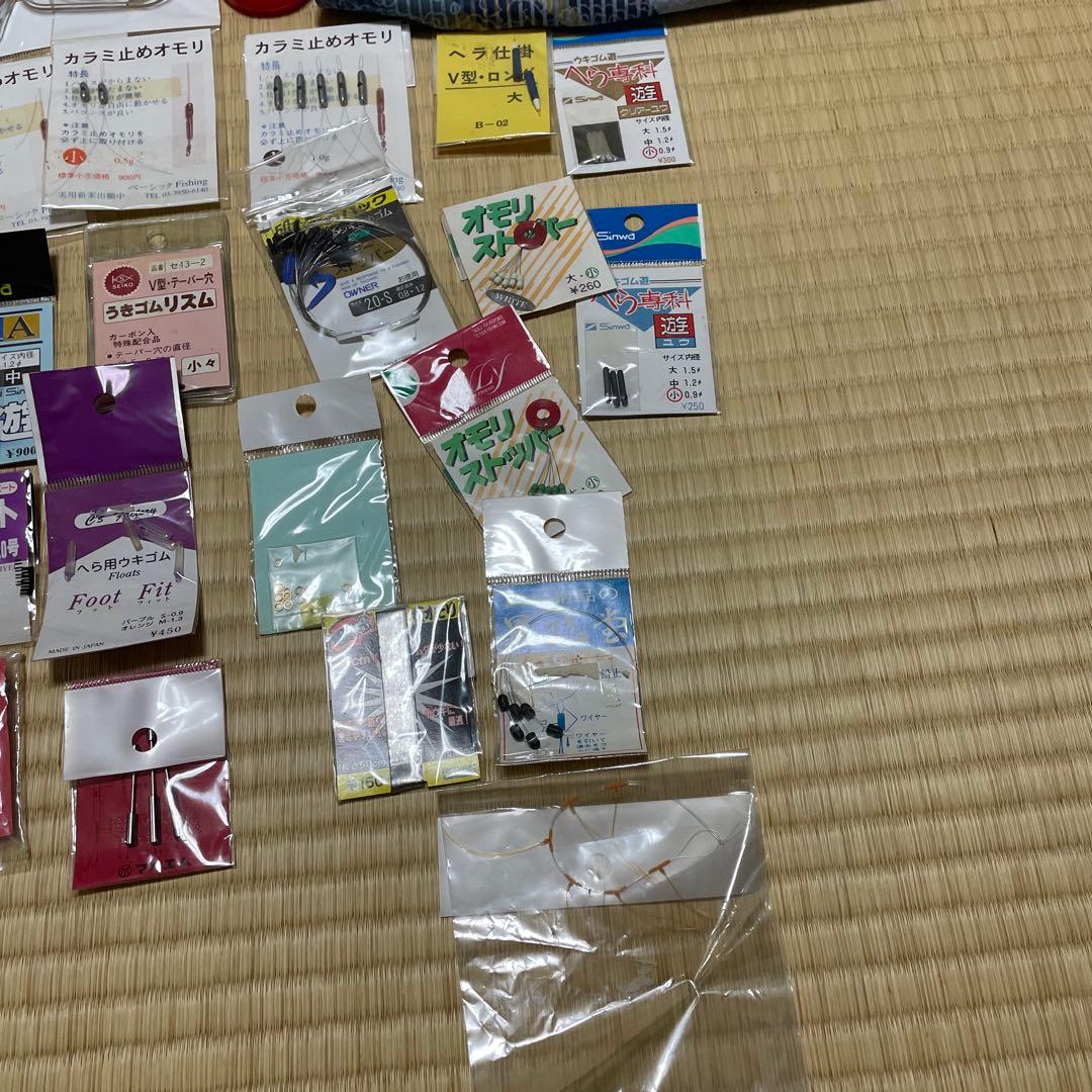 専用。ヘラブナ釣り用道糸、ハリス、ハリ、おもり他