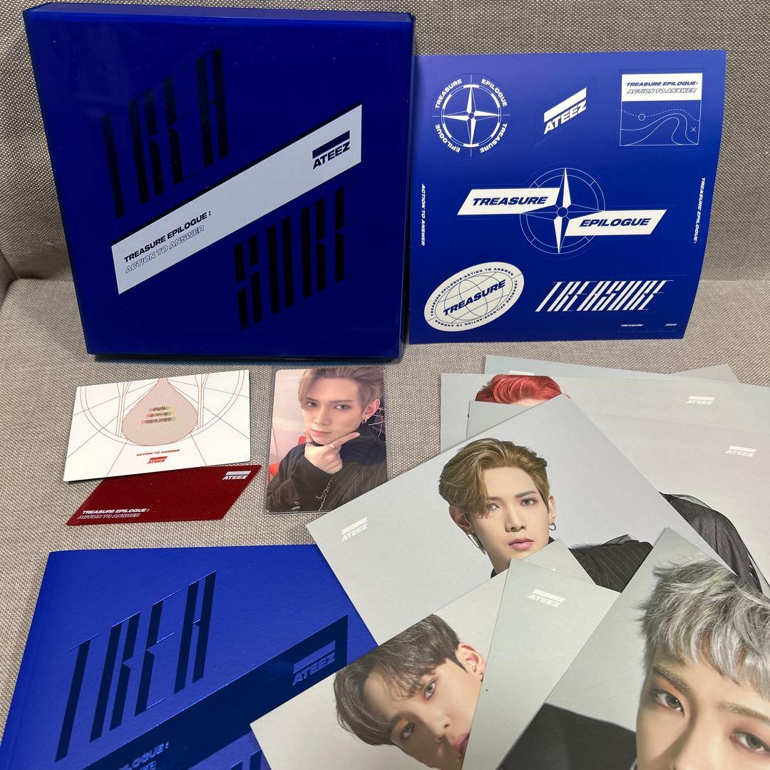 ATEEZ TREASURE Action To Answer ヨサン トレカ
