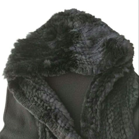 theory luxe セオリーリュクス レッキスラビットファー ジレ ベスト