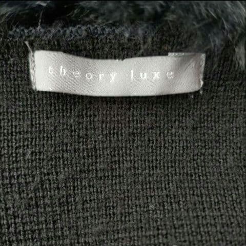 theory luxe セオリーリュクス レッキスラビットファー ジレ ベスト