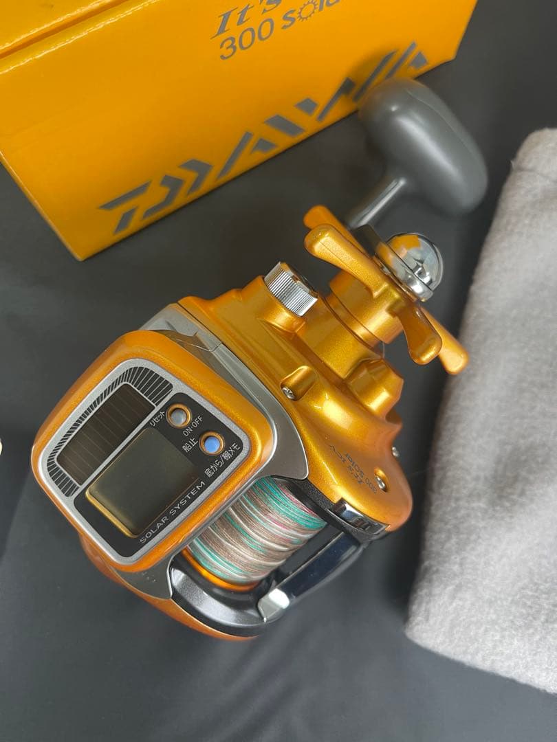 Daiwa 300 Solar 両軸リール　釣行1回