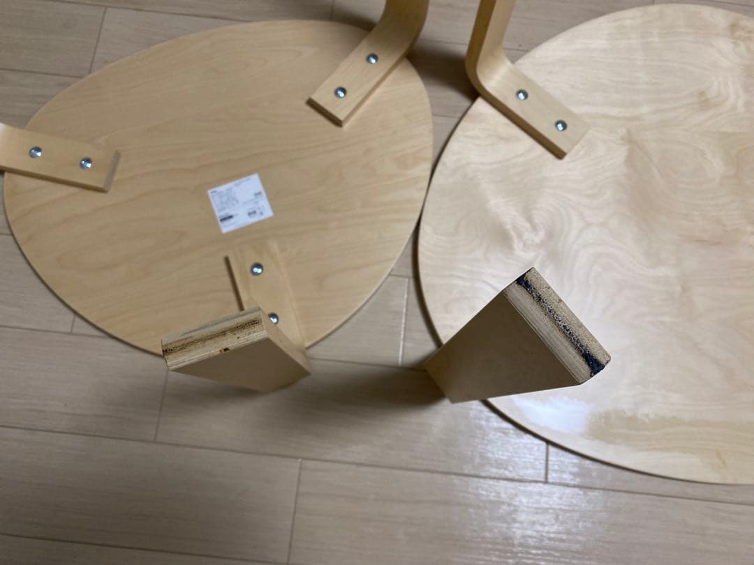IKEA SVALSTA スヴァルスタ ネストテーブル2点セット