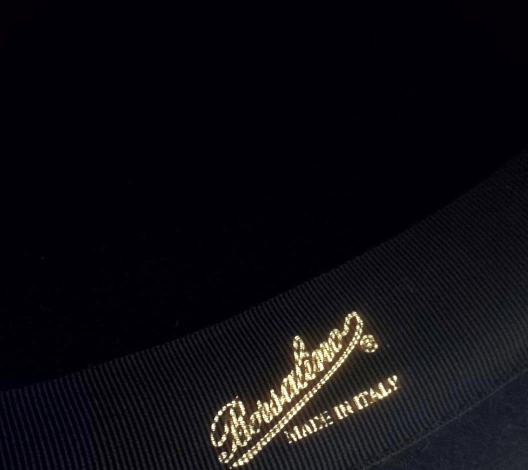 美品 Borsalino ボルサリーノ ラビットファー フェドラ 60 イタリア