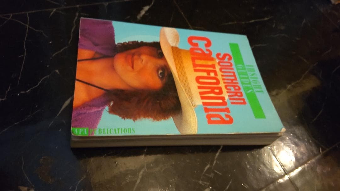 89年 Southern California 南カリフォルニア ガイド 英語