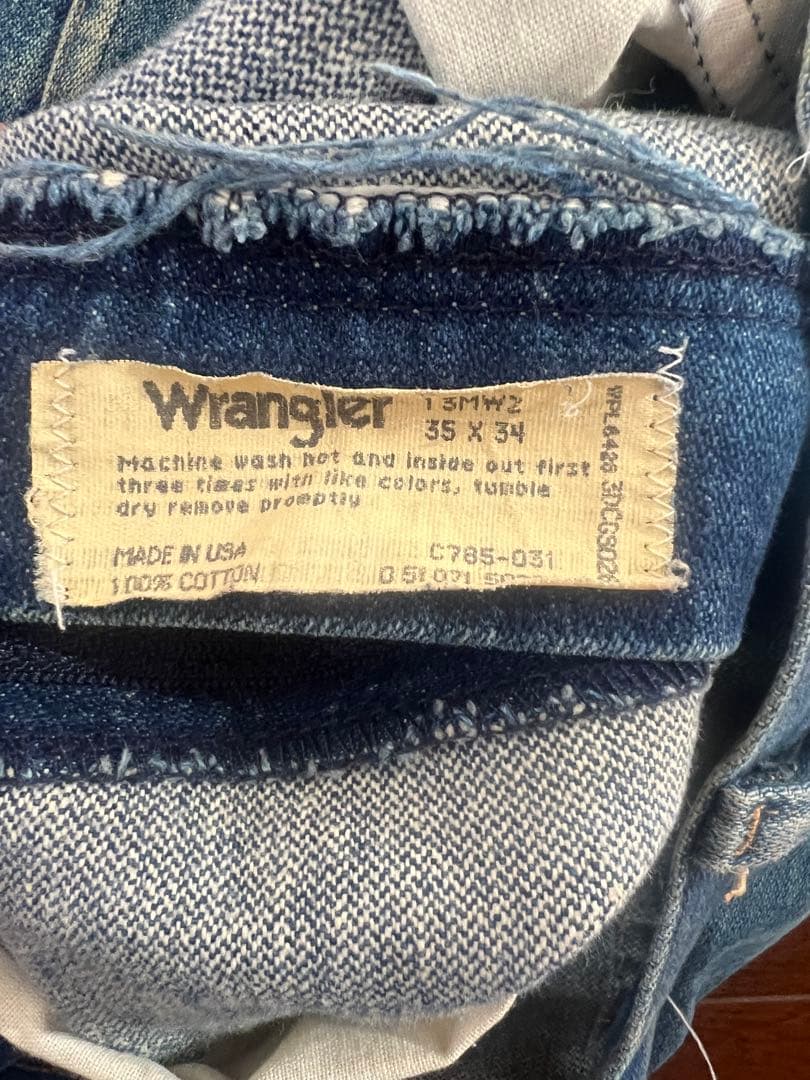 80s Wrangler USA製 デニムパンツ　vintage