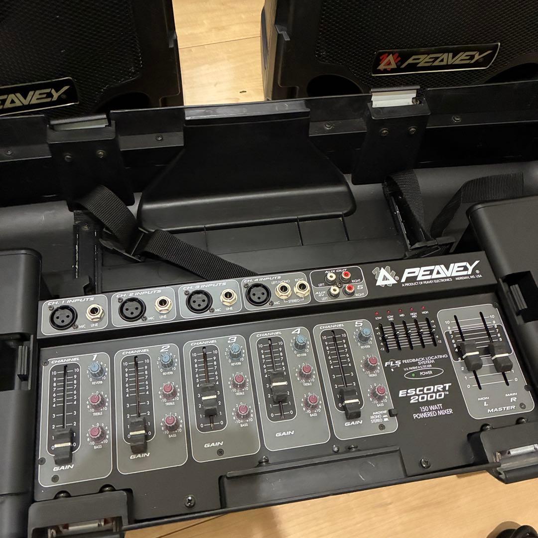 希少！PEAVEY ESCORT 2000 ピービー ポータブル PAシステム