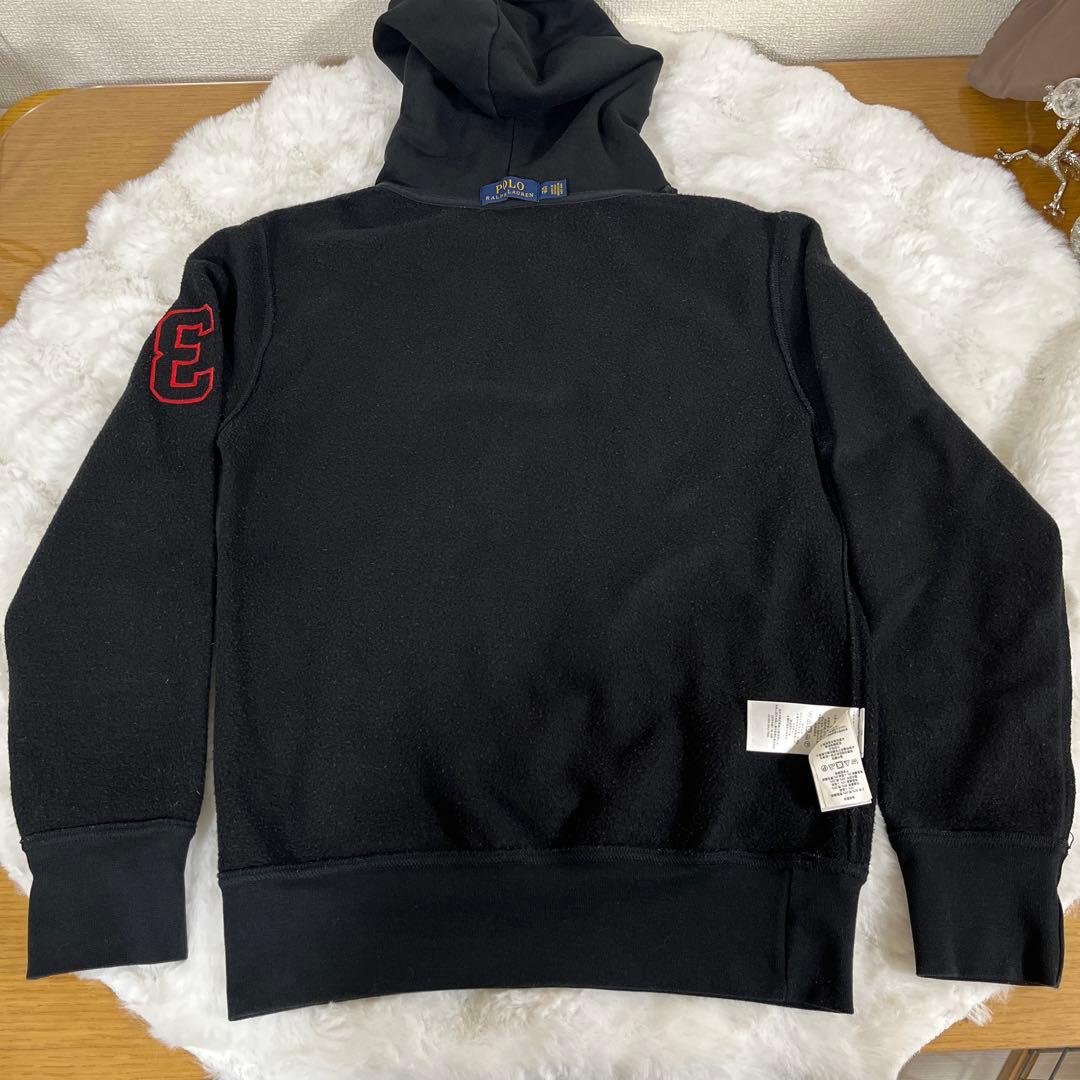 POLO ラルフローレン　ビッグポニー　プルオーバーパーカー ブラック XS