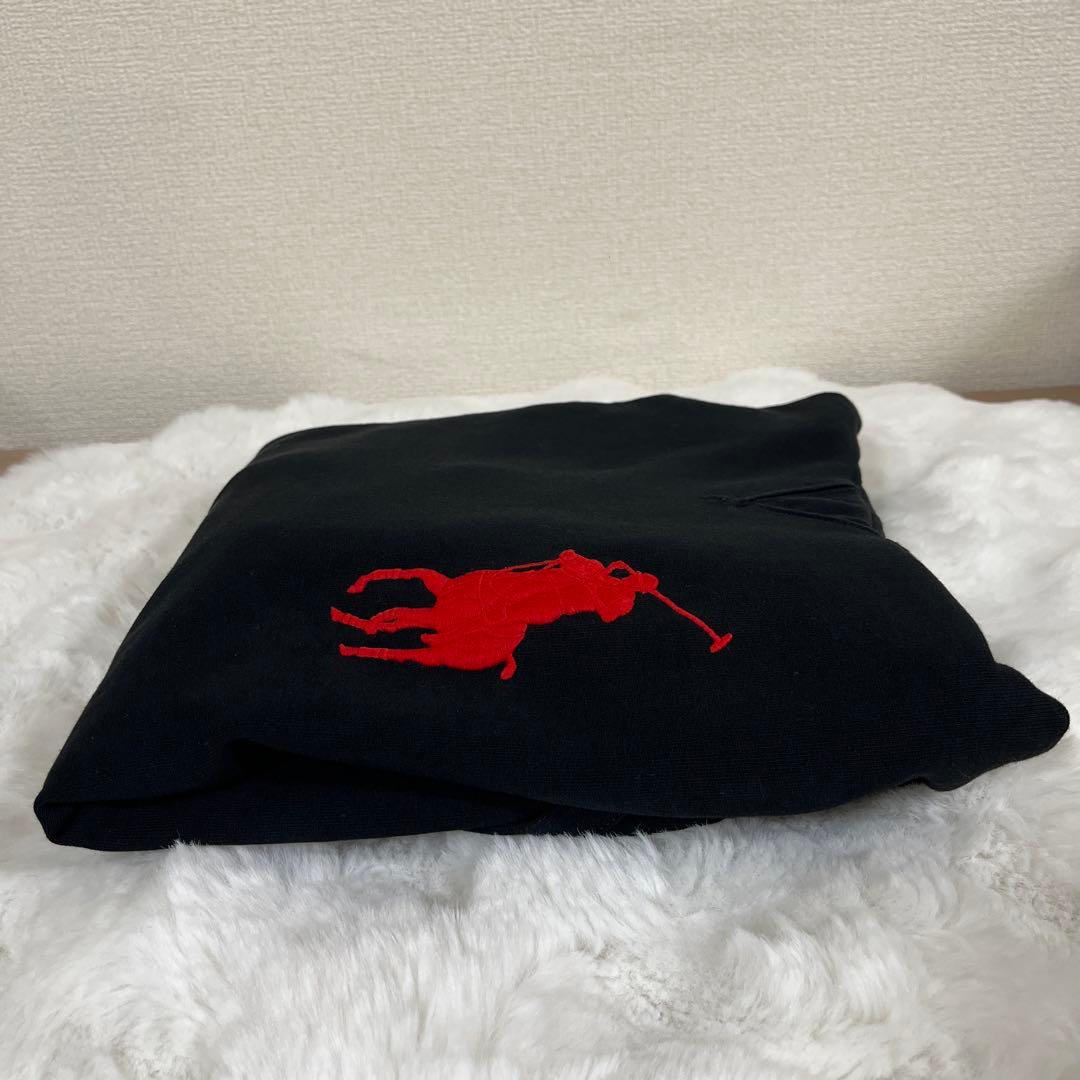 POLO ラルフローレン　ビッグポニー　プルオーバーパーカー ブラック XS