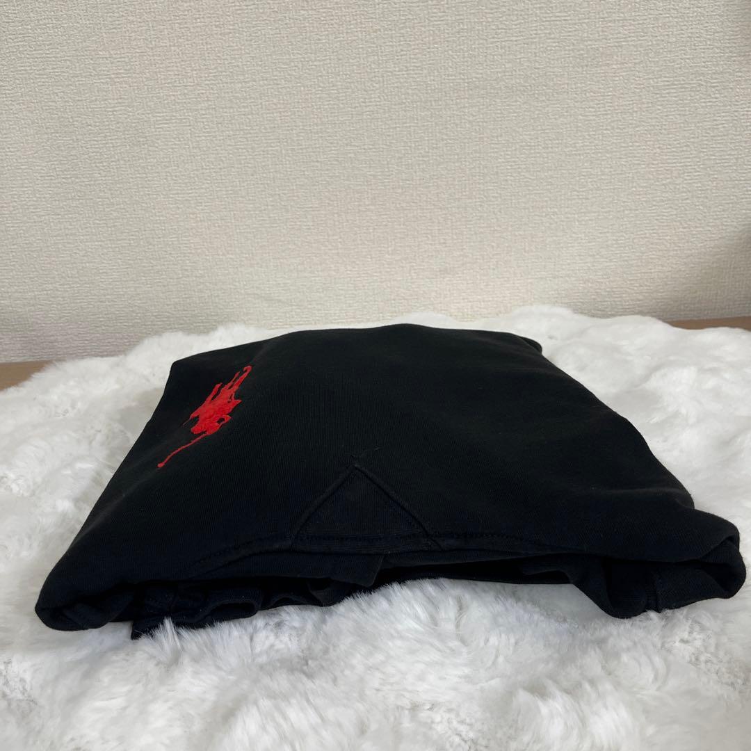 POLO ラルフローレン　ビッグポニー　プルオーバーパーカー ブラック XS