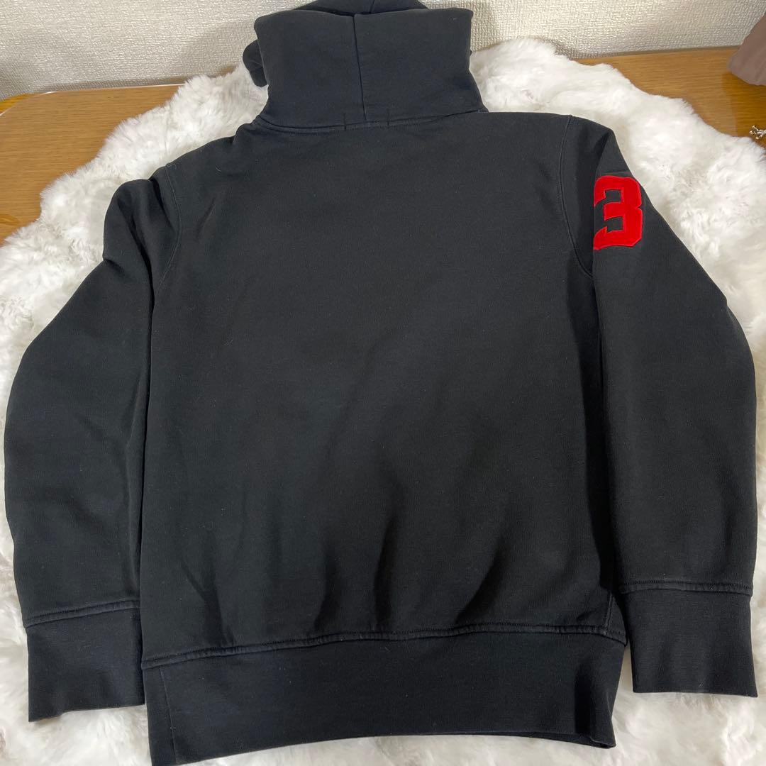 POLO ラルフローレン　ビッグポニー　プルオーバーパーカー ブラック XS