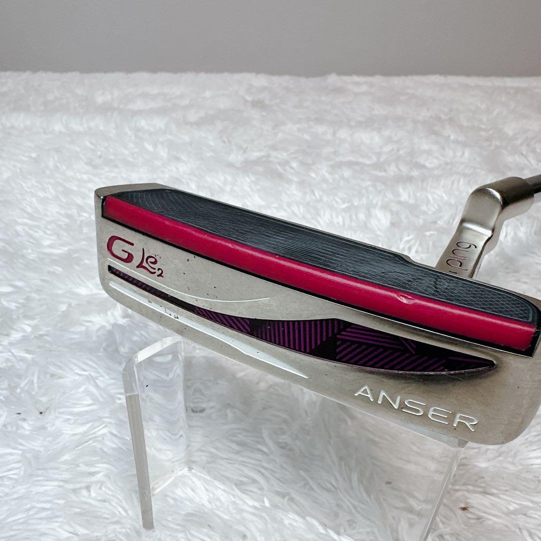 人気 PING GLe2 ANSER レディース パター カバー付 ピン型