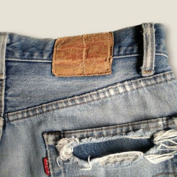 乙*。様 激レア Levi's501 USA ボタン裏8 W33 希少 ヴィンテ