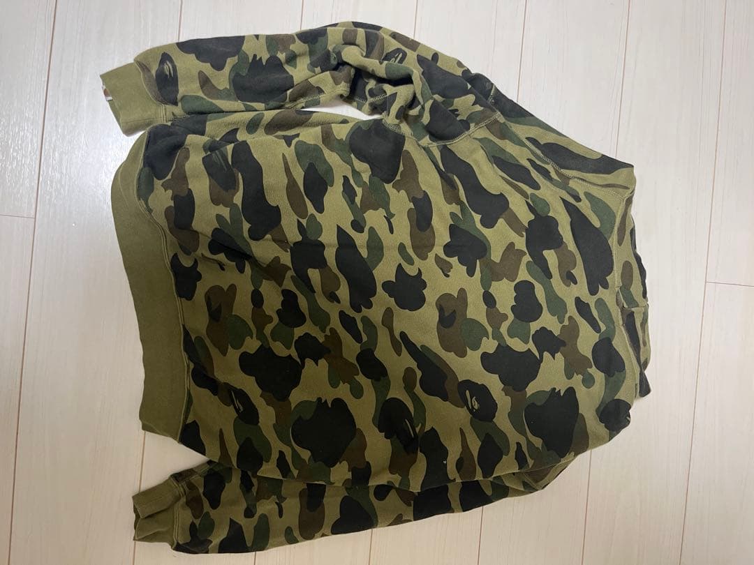 A BATHING APE カモフラージュパーカー