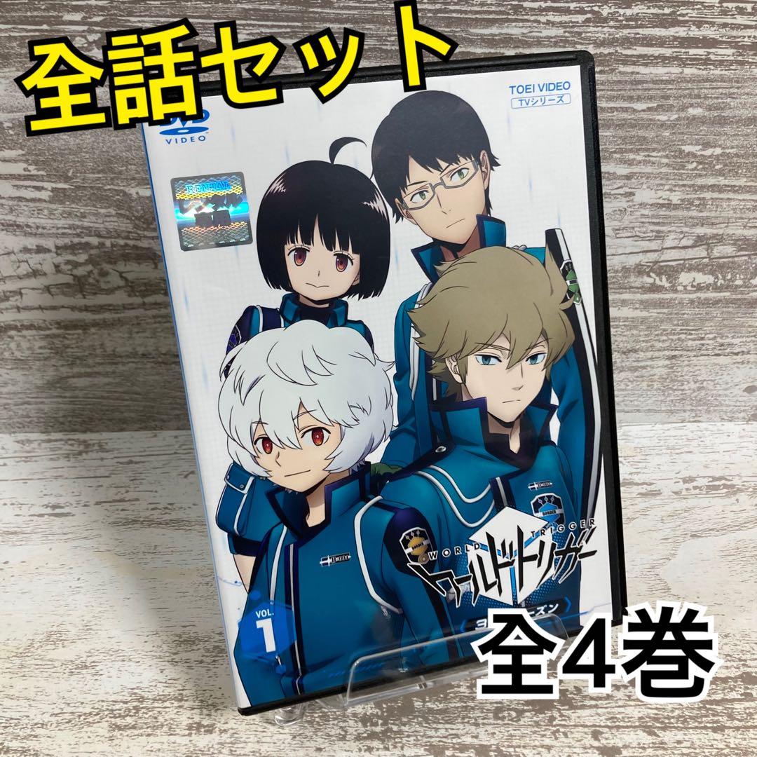 ♦︎新品ケース付き♦︎ ワールドトリガー season3 レンタルDVD 全話セット