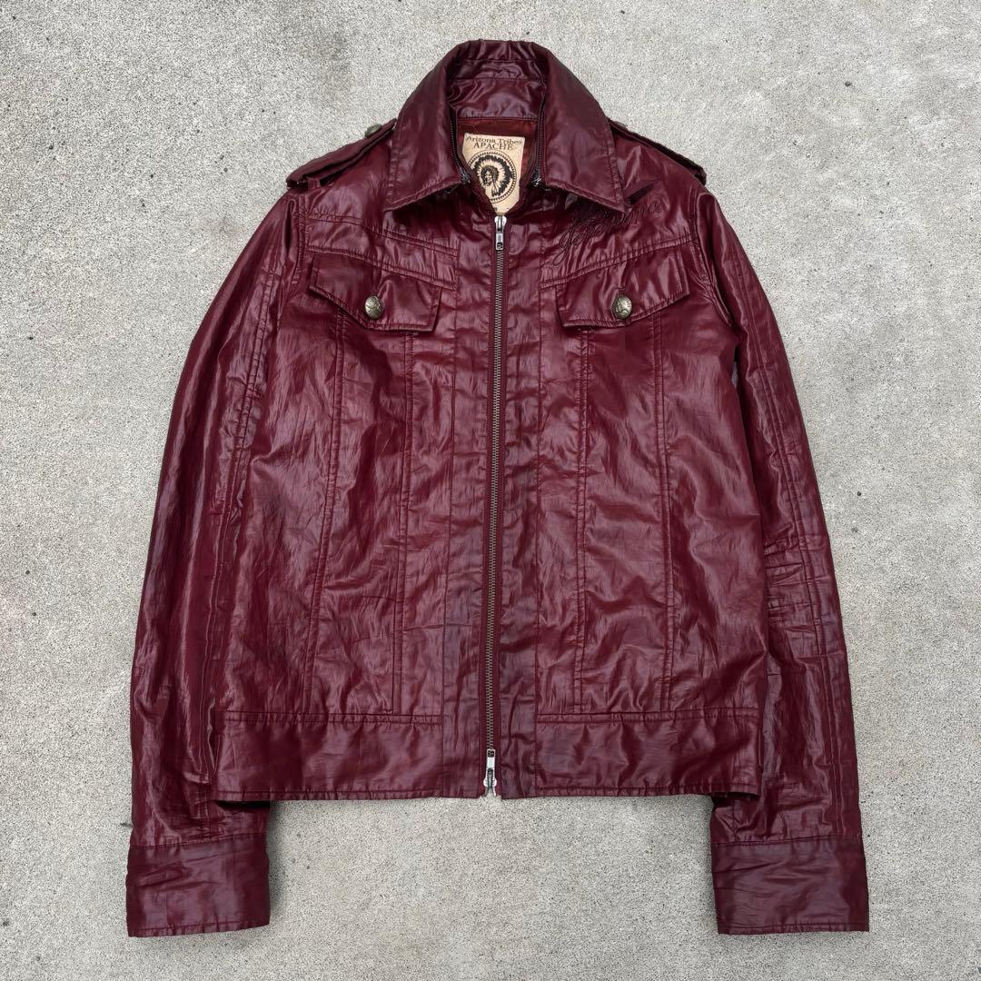 00’s archive gimmick riders jacket y2k